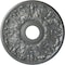 Ekena Millwork Apollo Ceiling Medallion (Fits Canopies up to 5 5/8"), 16 1/2"OD x 3 5/8"ID x 1 1/8"P, Platinum CM16APPLS - alternate 1